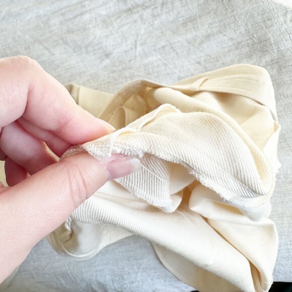 CHANEL Vintage Linen Wool Silk Pleated Trouser Pants - Picture 12 of 16